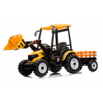 Elektrické autíčko Traktor MEGA D68 24V - žlté